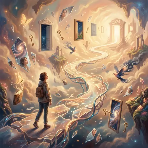 2024 Surreal Self-Discovery Transformation Art