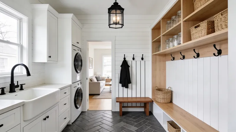 Modern Farmhouse Multi-Functional Room Design Modern Farmhouse Multi-Functional Room Design