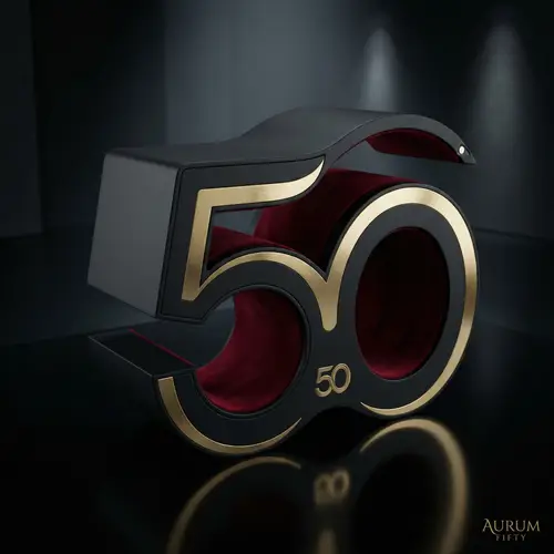 Elegant 50-Shaped Collector's Box - Premium Design