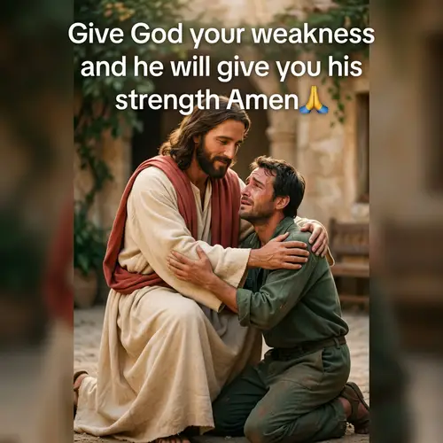 Give God Your Weakness for His Strength