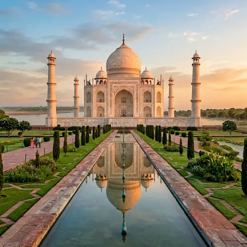 Majestic Taj Mahal: Symbol of India's Rich History and Culture
