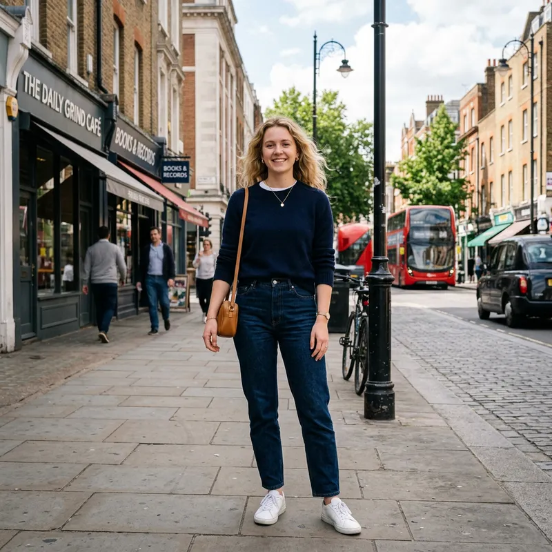 Stylish Blonde Woman in Urban Setting | Website Stylish Blonde Woman in Urban Setting | Website