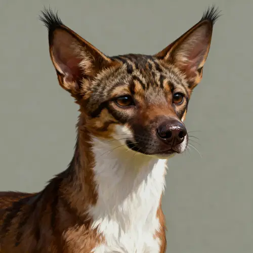 Unique Cat, Dog, and Weasel Animal Hybrid