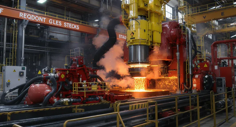 Advanced Hydraulic Machinery in Steel Mill