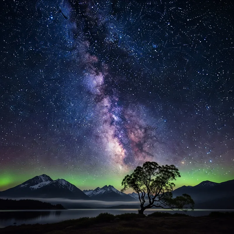 Incredible Midnight Sky: A Celestial Experience