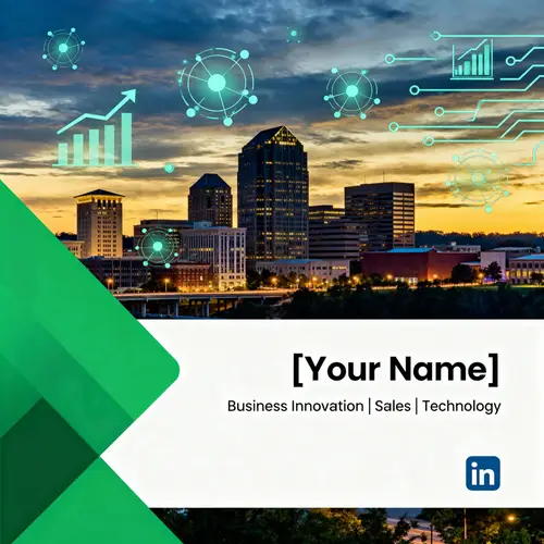 Professional LinkedIn Banner Design for Greenville
