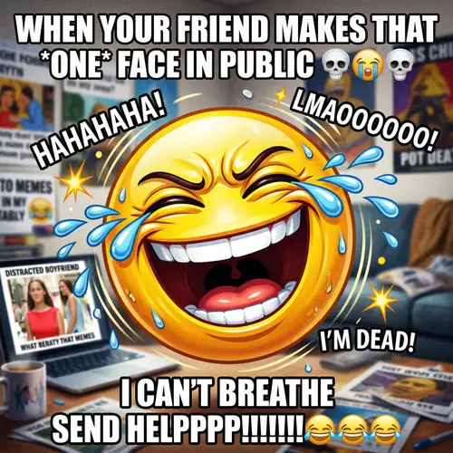 Hilarious Laughing Emoji Meme Generator