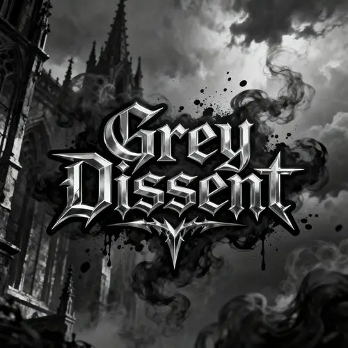 Grey Dissent Band Logo Design | Metal Artistry