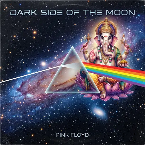 Andromeda Constellation Meets Ganesha: Dark Side of the Moon