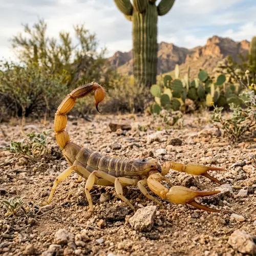 Giant Desert Hairy Scorpion | Sonoran Desert Wildlife