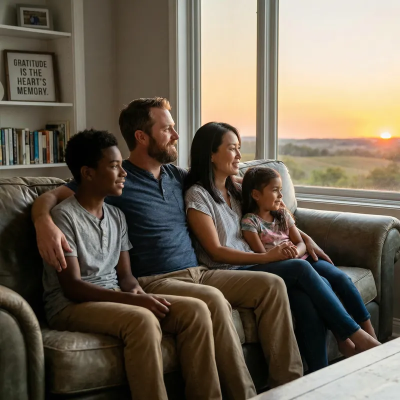 Heartwarming Family Values: Gratitude, Respect, Unity & Future