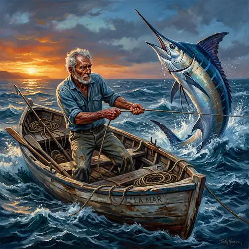 Symbolic Representation of The Old Man and the Sea