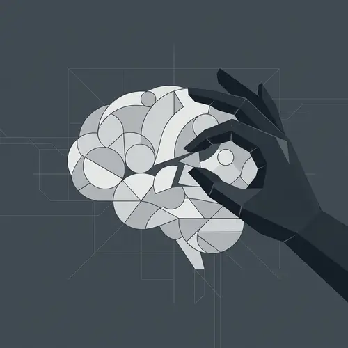 Mind Manipulation Art: Abstract Minimalist Design