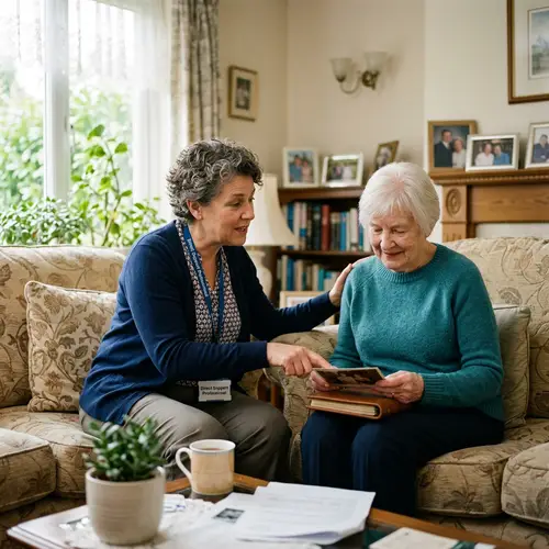 Professional Caregiver Services at Home