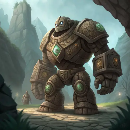 Adult Mega Mini Paluten Golem - Unique Collectible