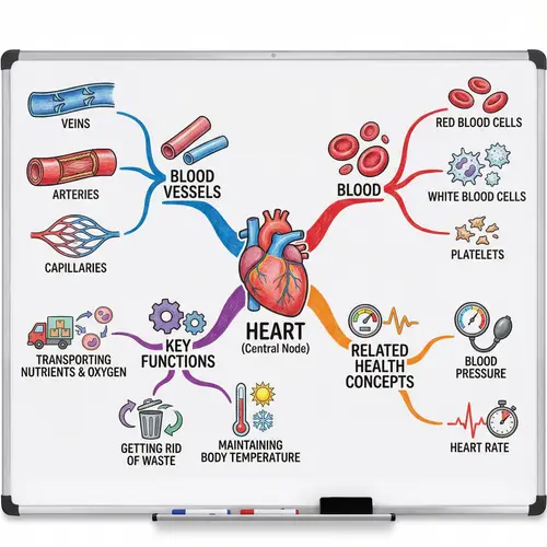 Cardiovascular System Mind Map: Functions & Components Explained