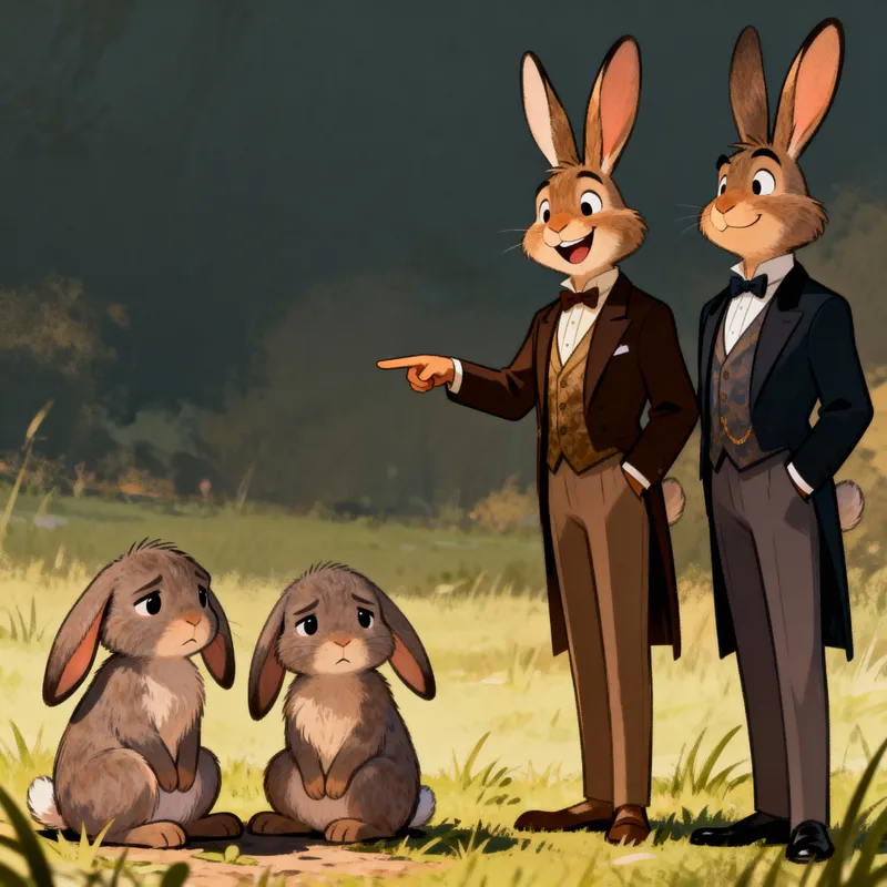 Rich vs Poor Rabbits: A Heartfelt Comparison Rich vs Poor Rabbits: A Heartfelt Comparison