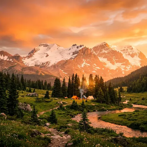 Stunning Mountain Landscapes: Nature's Vibrant Palette