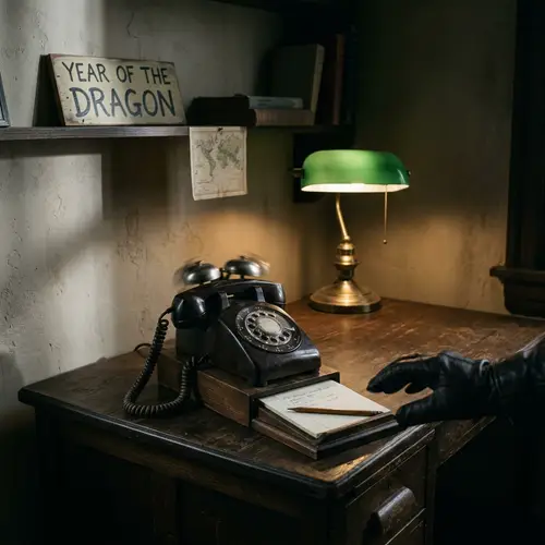 Year of the Dragon Telephone Station - Espionage Phone Ringing