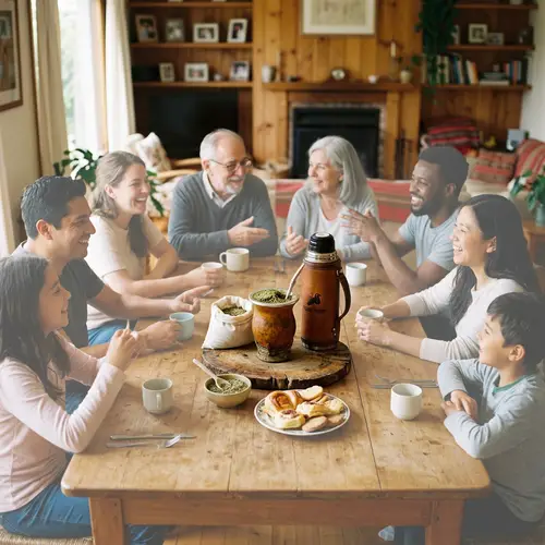 Yerba Mate Gathering at Grandparent's House