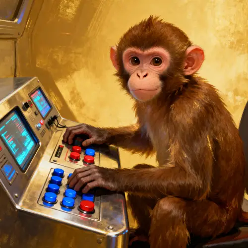Monkey at a Control Panel