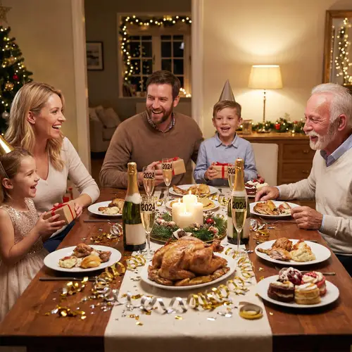 Celebrate New Year's with Family Gatherings