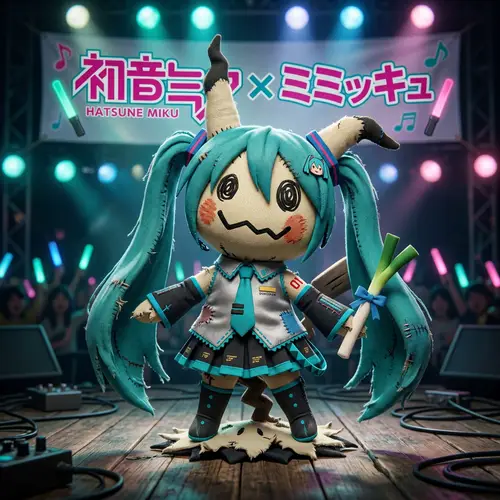 Mimikil Meets Hatsune Miku: A Unique Fusion