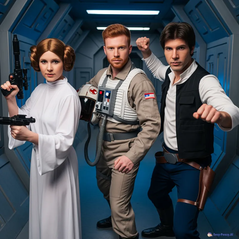 Star Wars Costume Friends Photo | Fun Moments