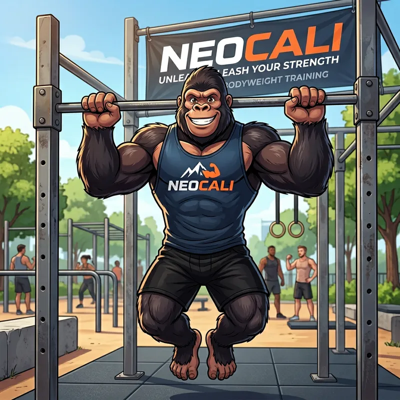 Strong Calisthenics Mascot - NEOCALI