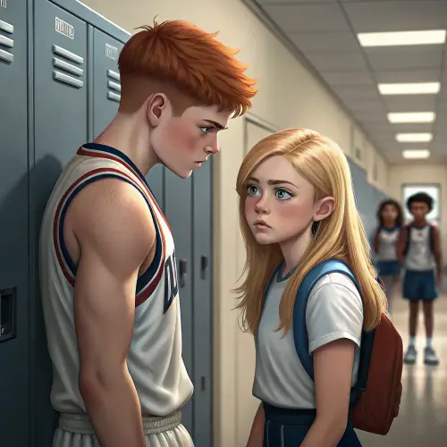 Realistic School Bullying Scene: Redhead vs. Korean Girl