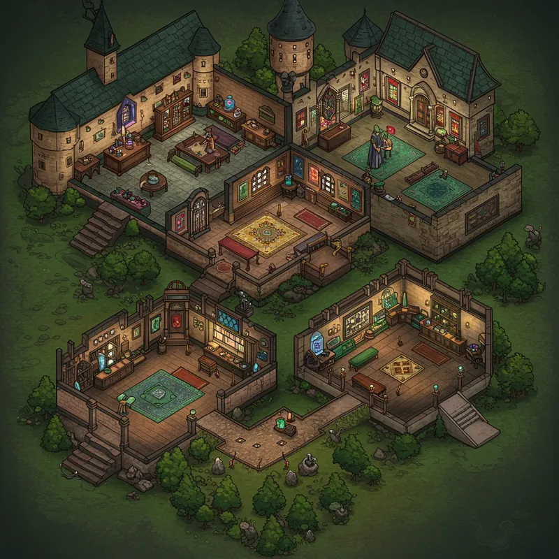 Explore Our Magical Castle Layout Design