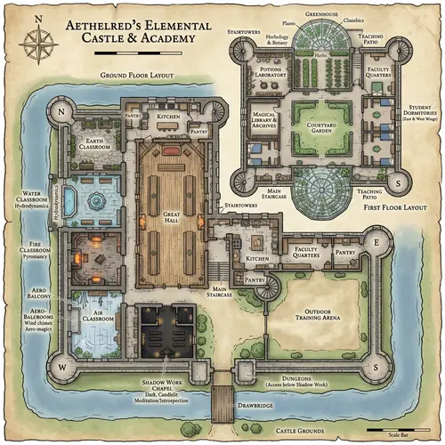 Explore Our Magical Castle Layout Design