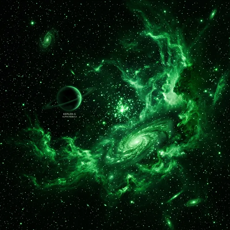 Black and Green Space - Stylish Decor Ideas