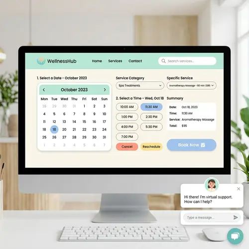 User-Friendly Booking Interface Design