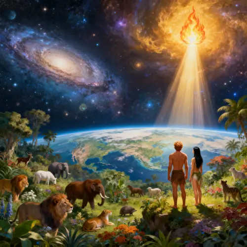 Artistic Creation Story: Heaven and Earth Imagined