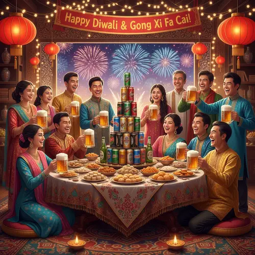 Celebrate Diwali with a Chinese-Indian Twist