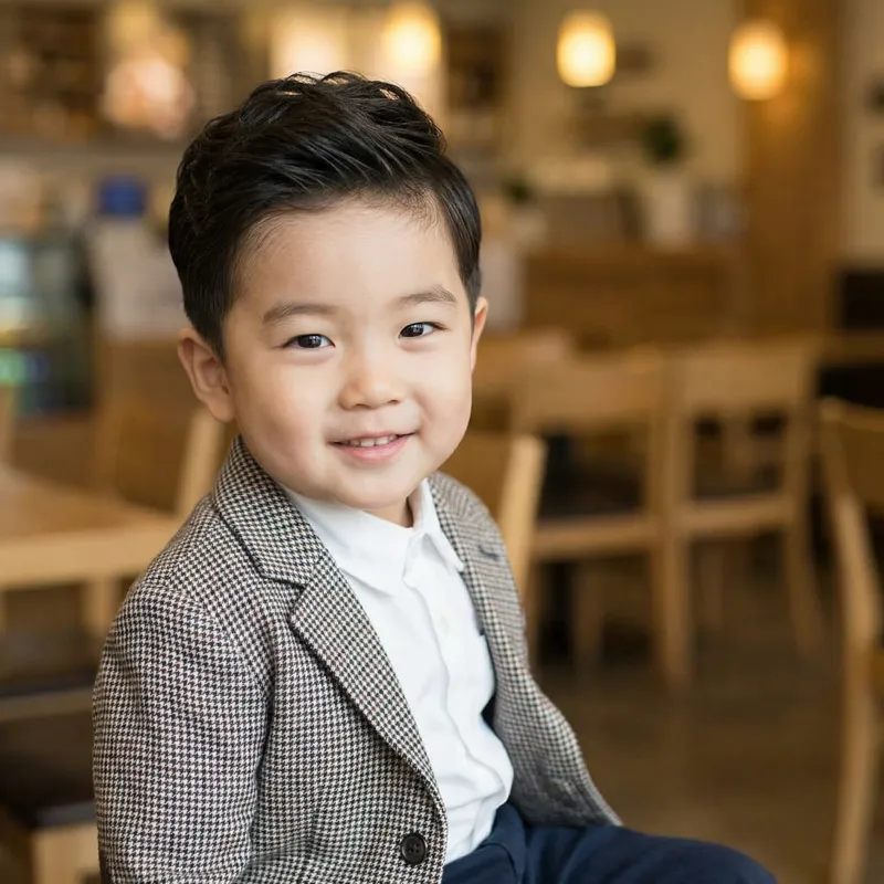 Detailed Portrait of Handsome Korean Boy | Young Korean Boy Portrait