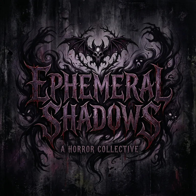 Ephemeral Shadows - Gothic Horror Logo Design