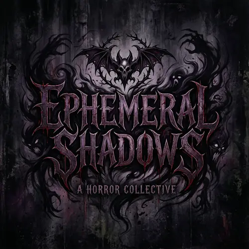 Ephemeral Shadows - Chilling Horror Logo Design