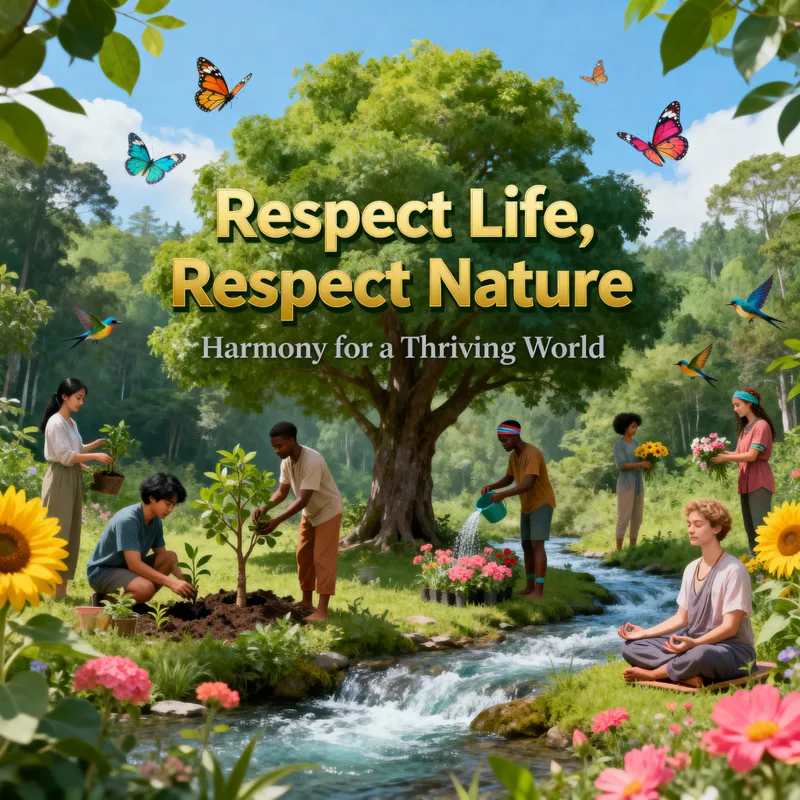 Respect Life & Nature: A Symbiotic Journey