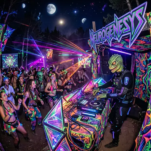 Neurogenesys: Alien Psytrance Party Experience