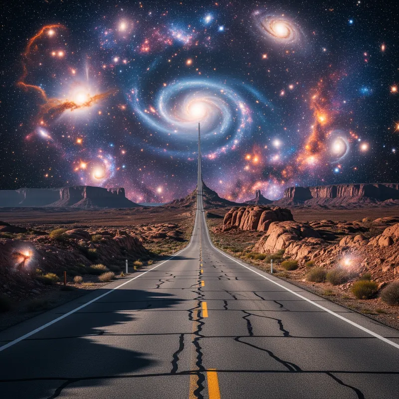 Highway to Cosmos: A Journey Through Space