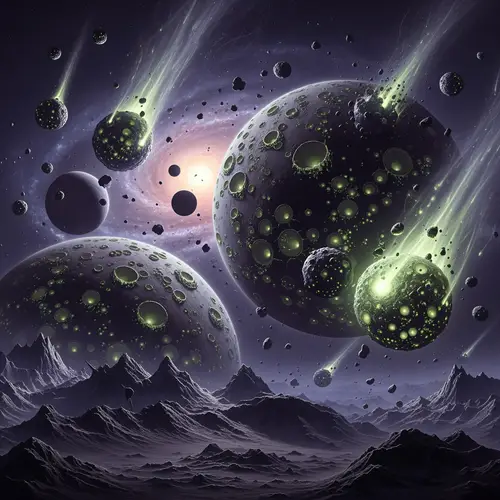 Human Cupules Colonies: Sci-Fi Horror Worlds