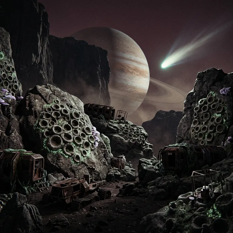 Human Cupules Colonies: Sci-Fi Horror Worlds