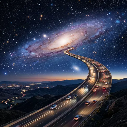 Highway to Cosmos: A Journey Through Space