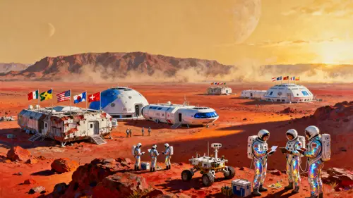 Explore Mars: International Astronaut Habitats