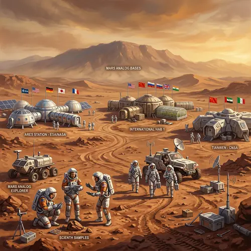 Explore Mars: International Astronaut Habitats