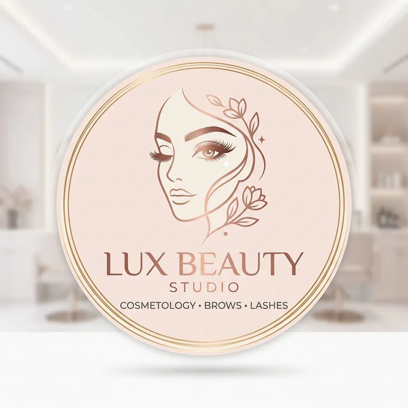 Modern Beauty Salon Logo | Cosmetology, Eyebrows & Lashes Modern Beauty Salon Logo | Cosmetology, Eyebrows & Lashes
