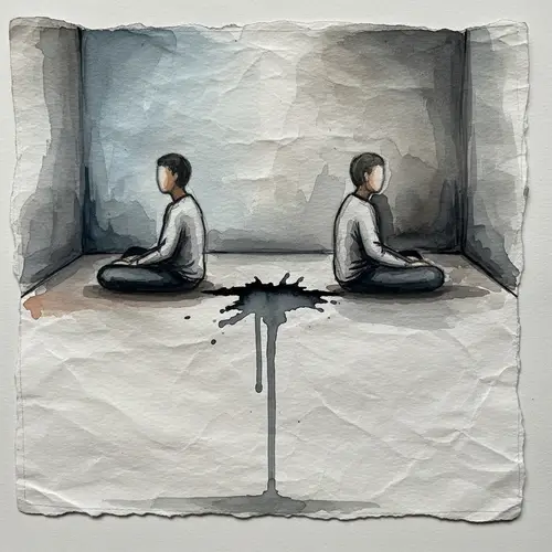 Imperfect Watercolor Painting: Emotion and Depth