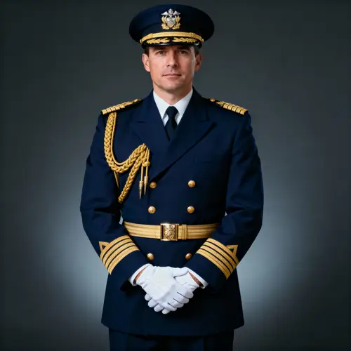 Navy Officer Portrait: Capturing Leadership and Honor